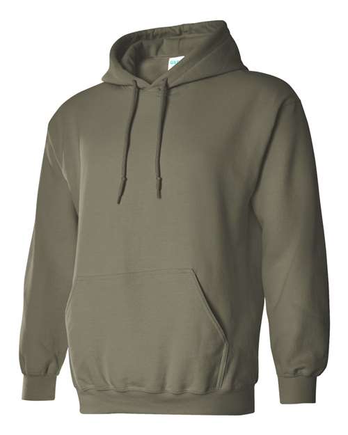 Gildan 18500 Unisex Heavy Blend™ Hooded Sweatshirt - Military Green - side