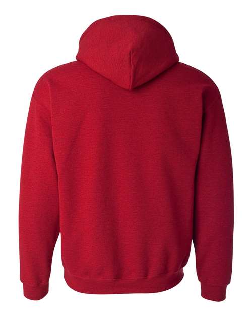 Gildan 18500 Unisex Heavy Blend™ Hooded Sweatshirt - Antique Cherry Red - back