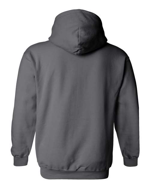 Gildan 18500 Unisex Heavy Blend™ Hooded Sweatshirt - Charcoal - back