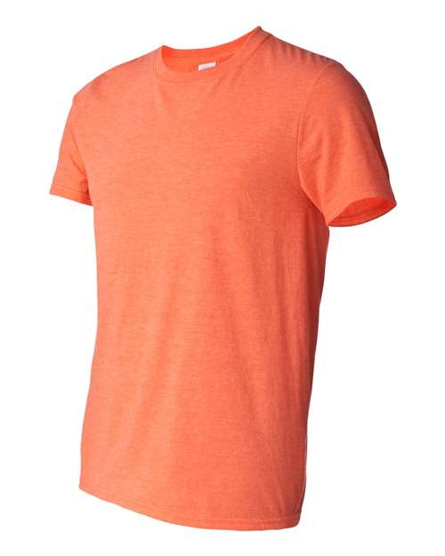 Gildan 64000 Unisex Softstyle® T-Shirt - Heather Orange - side
