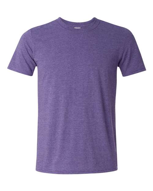 Gildan 64000 Unisex Softstyle® T-Shirt - Heather Purple - front