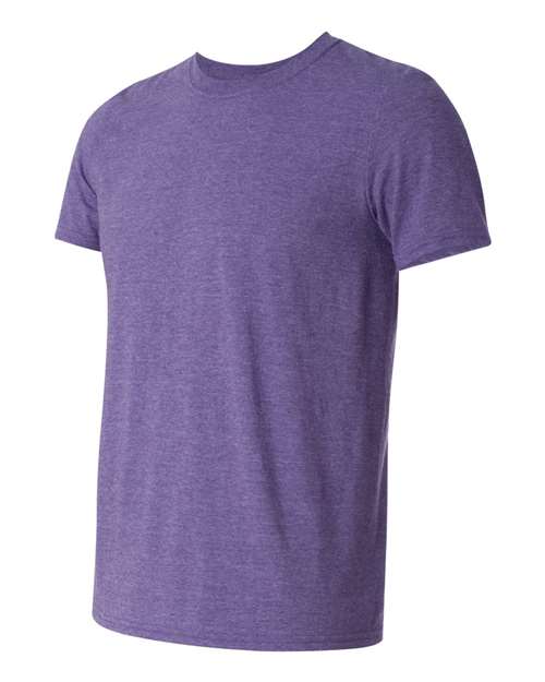 Gildan 64000 Unisex Softstyle® T-Shirt - Heather Purple - side