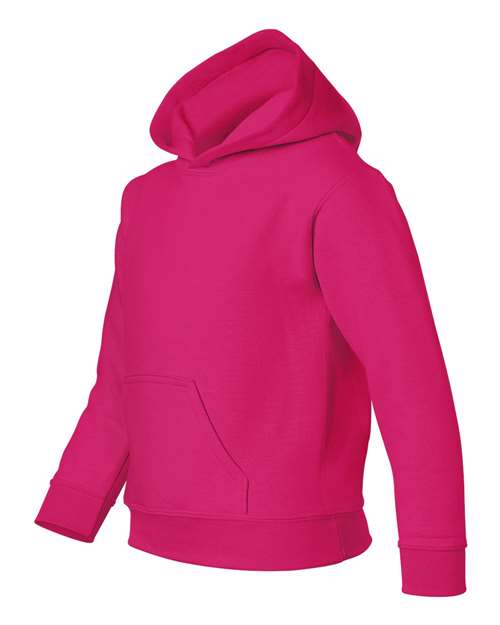Gildan 18500B Youth Heavy Blend™ Hooded Sweatshirt - Heliconia - side