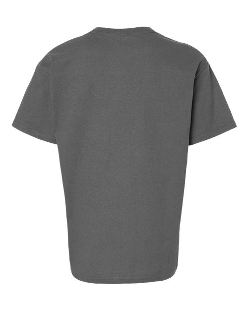 Gildan 2000B Youth Ultra Cotton® T-Shirt - Charcoal - back