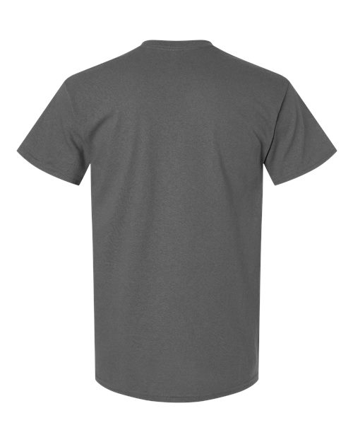 Gildan 2300 Unisex Ultra Cotton® Pocket T-Shirt - Charcoal - back