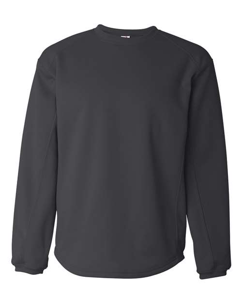 Badger 1453 Men's BT5 Performance Fleece Crewneck Sweatshirt - Graphite - front