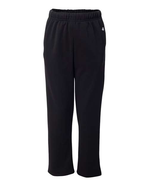Badger 2478 Youth BT5 Performance Fleece Sweatpants - Black - front