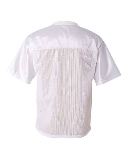 Augusta Sportswear 257 Men's Stadium Replica Football Jersey - White - back