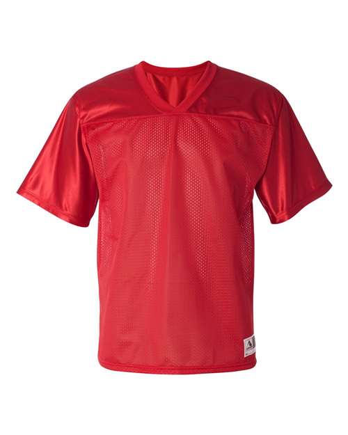 Augusta Sportswear 257 Men's Stadium Replica Football Jersey - Red - front