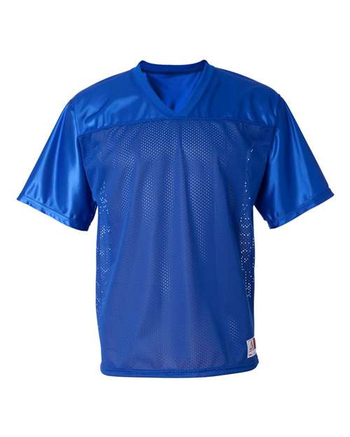 Augusta Sportswear 257 Men's Stadium Replica Football Jersey - Royal - front