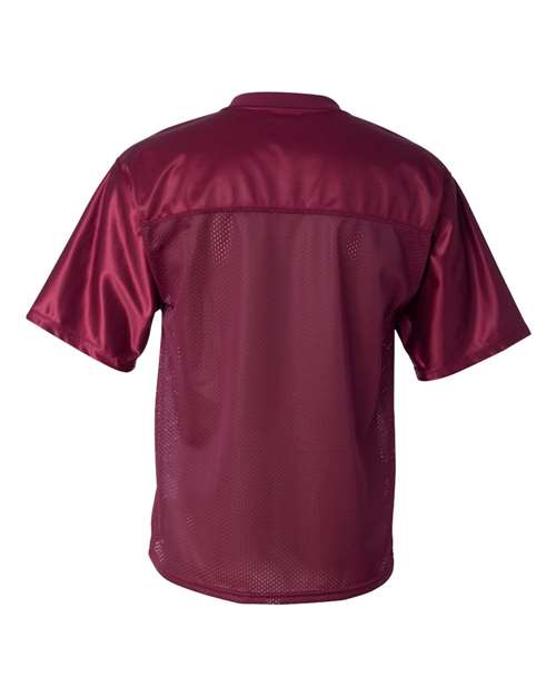 Augusta Sportswear 257 Men's Stadium Replica Football Jersey - Maroon - back