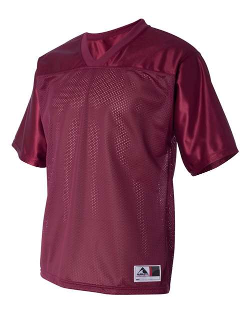 Augusta Sportswear 257 Men's Stadium Replica Football Jersey - Maroon - side