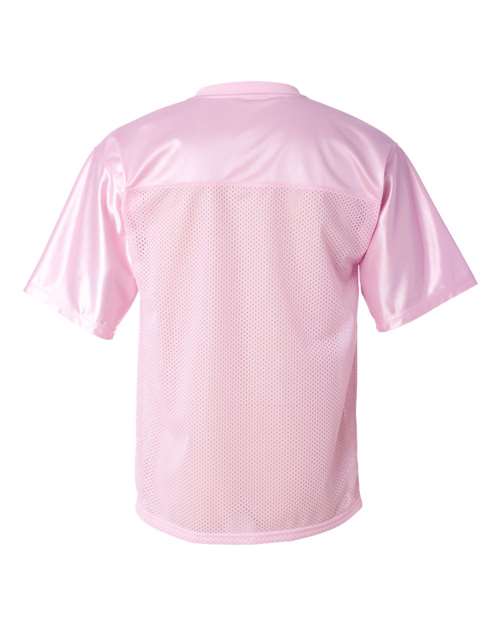 Augusta Sportswear 257 Men's Stadium Replica Football Jersey - Light Pink - back