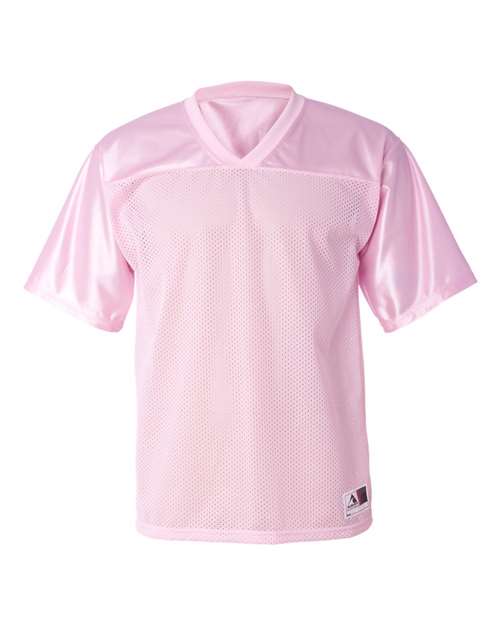 Augusta Sportswear 257 Men's Stadium Replica Football Jersey - Light Pink - front