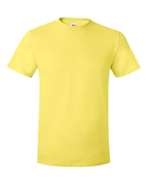 Hanes 4980 Unisex Perfect-T T-Shirt - Yellow - front