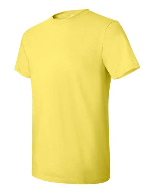 Hanes 4980 Unisex Perfect-T T-Shirt - Yellow - side