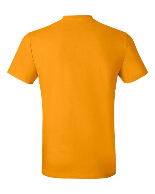 Hanes 4980 Unisex Perfect-T T-Shirt - Gold - back