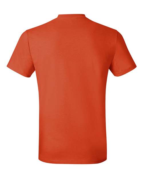 Hanes 4980 Unisex Perfect-T T-Shirt - Orange - back