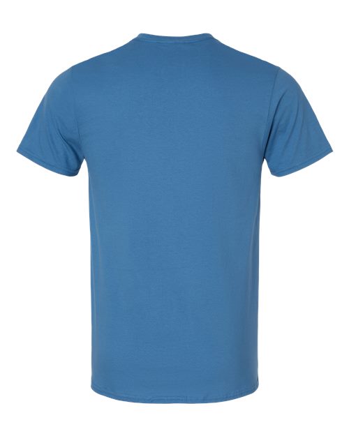 Hanes 4980 Unisex Perfect-T T-Shirt - Denim Blue - back
