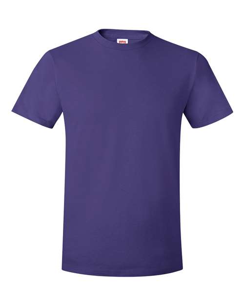 Hanes 4980 Unisex Perfect-T T-Shirt - Purple - front