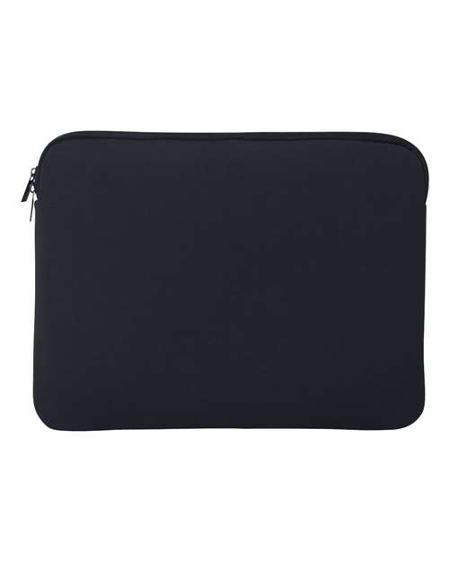 Liberty Bags 1713 Neoprene 13" Laptop Sleeve - Black - back