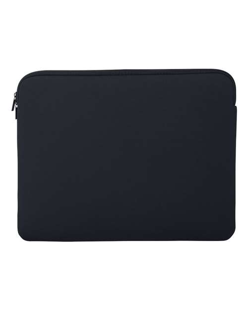 Liberty Bags 1715 Neoprene 15" Laptop Sleeve - Black - front