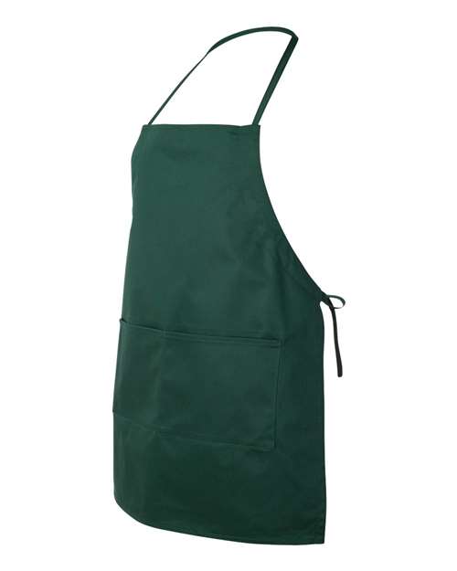 Liberty Bags 5502 Two-Pocket Butcher Apron - Forest - side