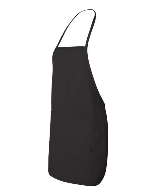 Liberty Bags 5505 Long Butcher Block Apron - Black - side