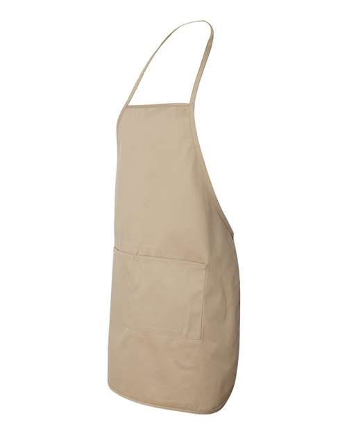 Liberty Bags 5505 Long Butcher Block Apron - Tan - side