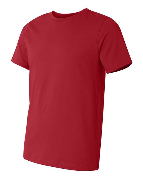 BELLA + CANVAS 3001U Unisex USA-Made Jersey Tee - Red - side