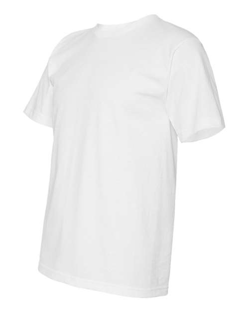 Bayside 5040 Unisex USA-Made Midweight T-Shirt - White - side