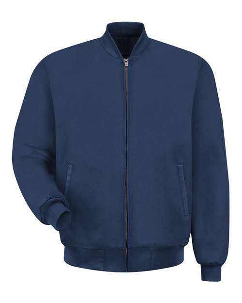 Red Kap JT36 Men's Unlined Team Jacket - Navy - front