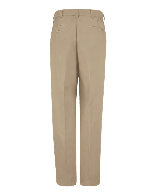 Red Kap PT20 Men's Dura-Kap Industrial Pants - Khaki - Unhemmed - back