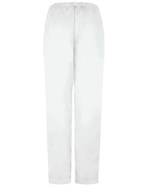 Red Kap PP73 Women's Poplin Pants - White - 34 Unhemmed - back