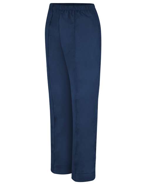 Red Kap PP73 Women's Poplin Pants - Navy - 34 Unhemmed - front