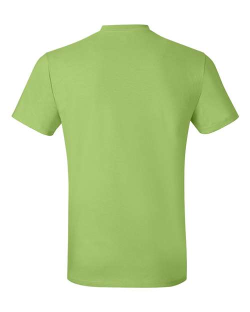 Hanes 4980 Unisex Perfect-T T-Shirt - Lime - back