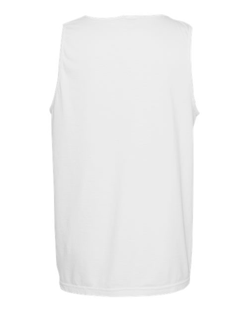 Comfort Colors 9360 Unisex Garment-Dyed Heavyweight Tank Top - White - back