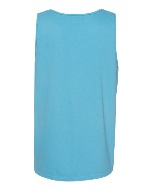 Comfort Colors 9360 Unisex Garment-Dyed Heavyweight Tank Top - Sapphire - back