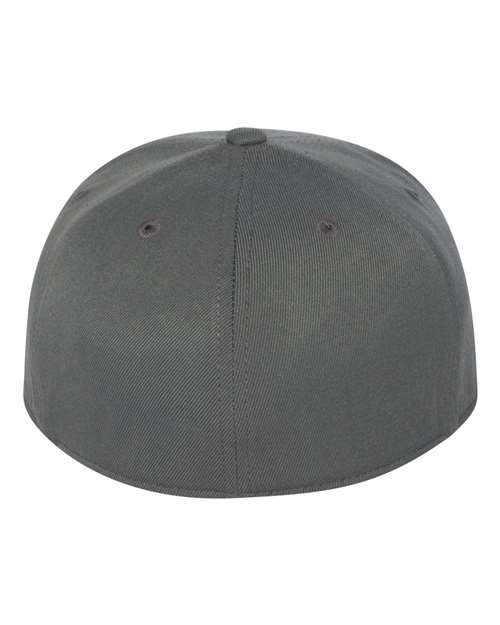 Flexfit 6210FF 210® Flat Bill Cap - Dark Grey - back