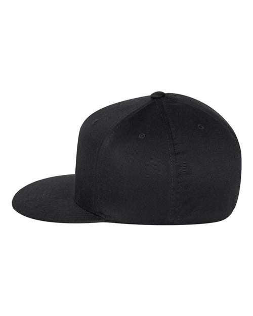 Flexfit 6297F Pro-Baseball On Field Cap - Black - side