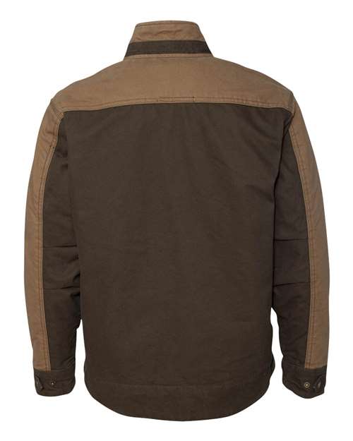 DRI DUCK 5089 Men's Horizon Boulder Cloth™ Canvas Jacket - Tobacco/ Field Khaki - back