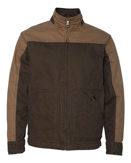 DRI DUCK 5089 Men's Horizon Boulder Cloth™ Canvas Jacket - Tobacco/ Field Khaki - front