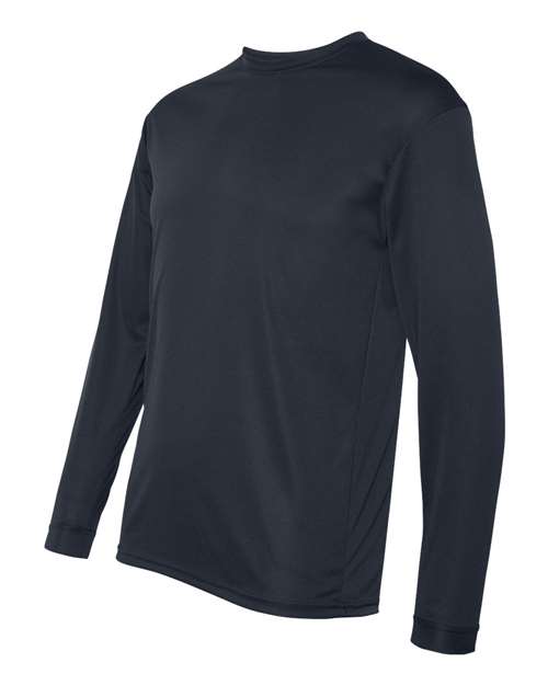 C2 Sport 5104 Unisex Performance Long Sleeve T-Shirt - Navy - side