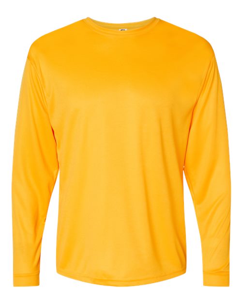C2 Sport 5104 Unisex Performance Long Sleeve T-Shirt - Gold - front