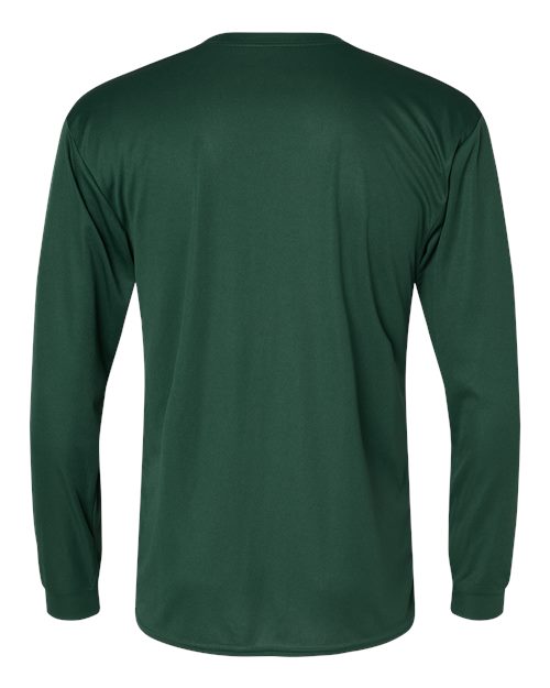 C2 Sport 5104 Unisex Performance Long Sleeve T-Shirt - Forest - back