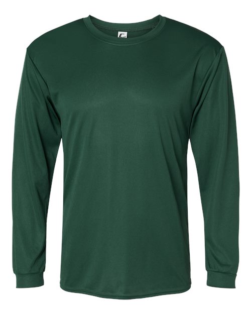 C2 Sport 5104 Unisex Performance Long Sleeve T-Shirt - Forest - front