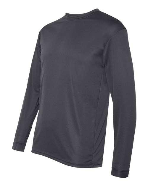 C2 Sport 5104 Unisex Performance Long Sleeve T-Shirt - Graphite - side