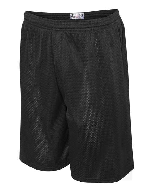 C2 Sport 5109 Men's Mesh 9" Shorts - Black - side