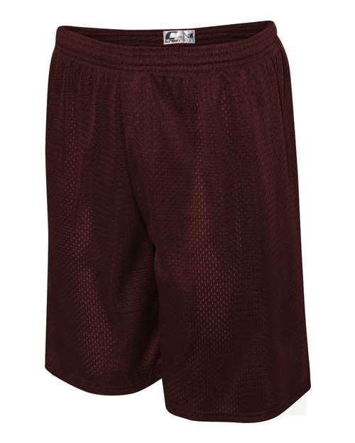 C2 Sport 5109 Men's Mesh 9" Shorts - Maroon - side