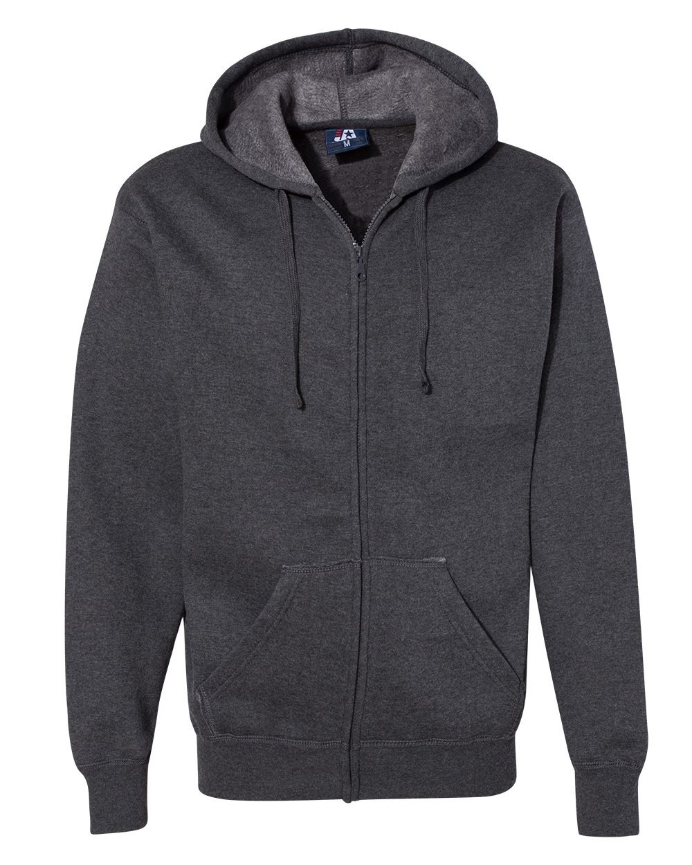 J. America 8821 Men's Premium Full-Zip Hooded Sweatshirt - style